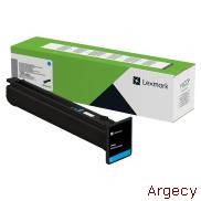 79L1HC0 CX950, 951, 833 Cyan Return Program 46.9K Toner Cartridge