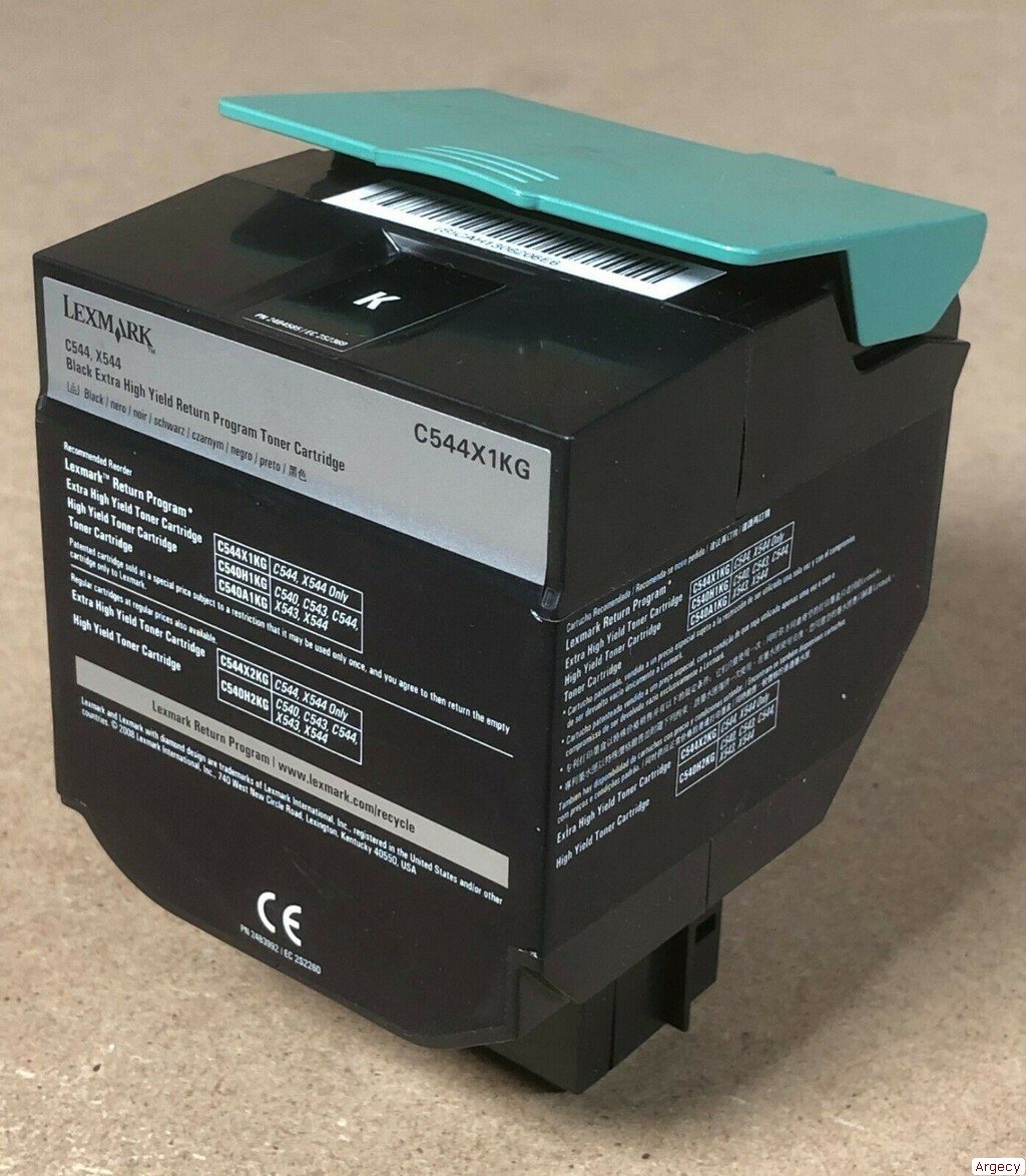 Lexmark C544X1KG C544X2KG C544X4KG 6K Page Yield Compatible (New) - purchase from Argecy