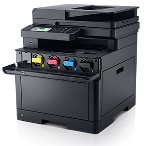 Dell Color Cloud Multifunction Printer - H625cdw | Easy maintenance and low energy consumption